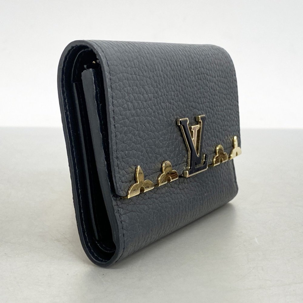 Louis Vuitton Tri-fold Wallet Taurillon Portefeuille Capucines Compact M82764... - Picture 2 of 11